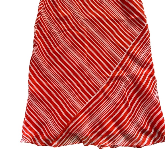 Laundry by Shelli Segal Silk one shoulder dress sz 8 - Picture 3 of 7